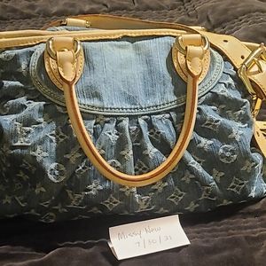 Louis Vuitton Neo Cabby in monogram denim
